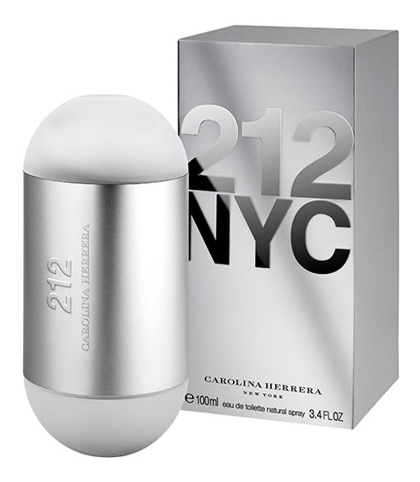 Carolina Herrera 212 Nyc Nyc Edt 100 ml Para Mujer  