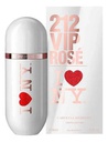 Perfume Carolina Herrera 213 Vip Rose I Love Ny Edp X 80 Ml