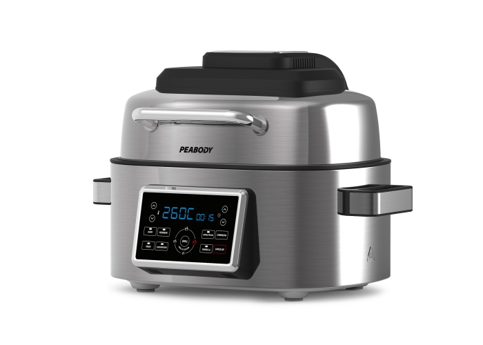 FREIDORA SIN ACEITE PEABODY PE-AFG01IX CON GRILL