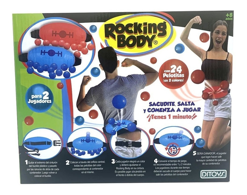 Juego Rocking Body Sacudite Game Ditoys