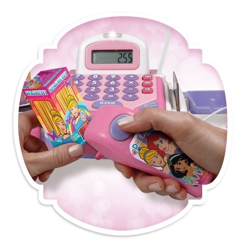 Caja Registradora Princesas Disney Ditoys C/luz Y Sonidos