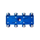LIMPIAFONDO KUSHIRO APD-003 8 RUEDAS FIJAS
