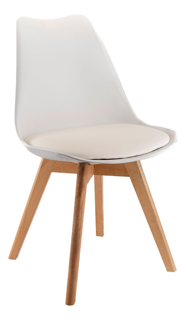 SILLA TULIP VONNE MIN011 BLANCO