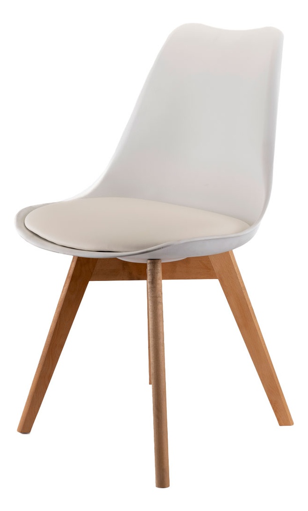 SILLA TULIP VONNE MIN011 BLANCO