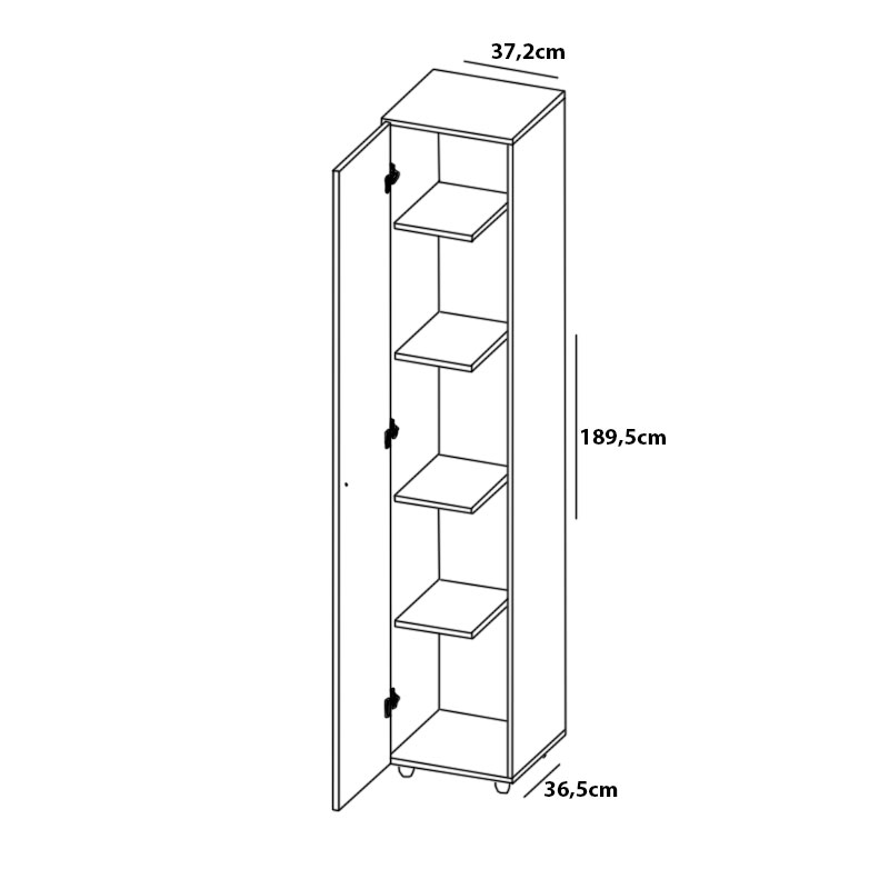 MULTIFUNCION ORLANDI 711 ECO ESCOBERO WENGUE 1 PTA