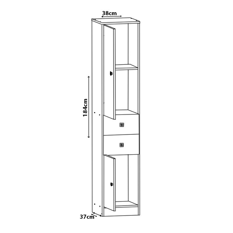 MULTIFUNCION ORLANDI 728 ECO C/METALICAS ABEDUL