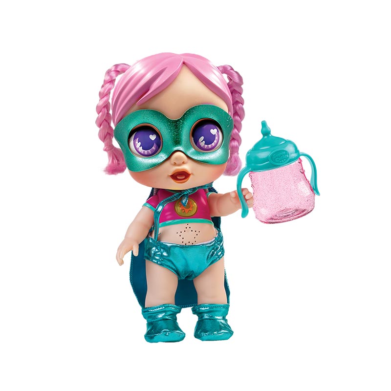 MUÑECA SUPERCUTE GLITZY COOL CON ACCESORIOS