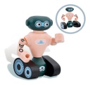 Magnetic Robot Ditoys X 2 Articulado Pzas Intercambiables M2