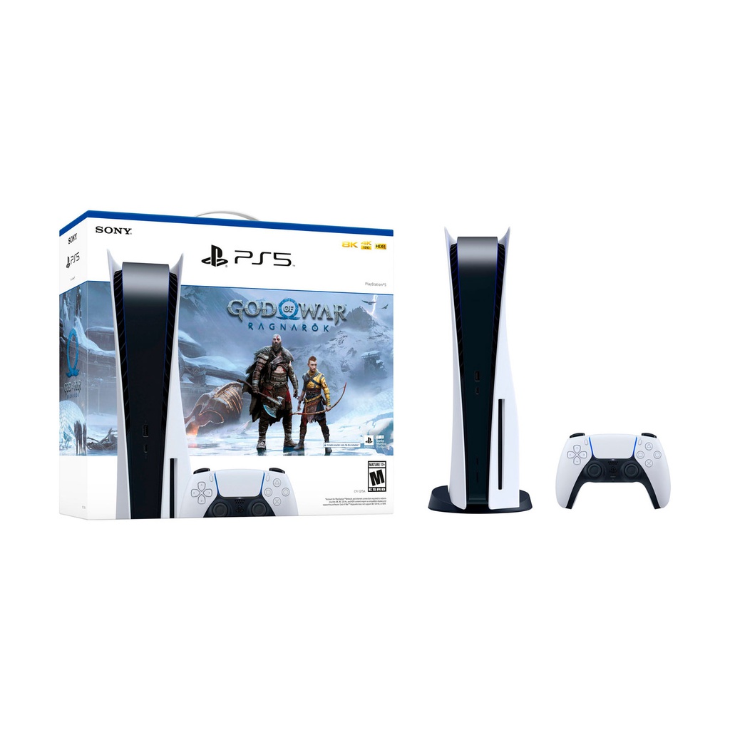 PLAYSTATION SONY CFI-1215B - 825GB - 8K GOD OF WAR RAGNAROK BUNDLE