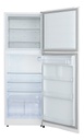 Heladera Con Freezer Cíclica 397 Lts Blanca Drean Hdr400f00b