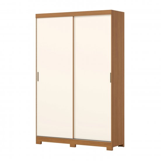 ROPERO HENN LUCCA D348-226 2 PUERTAS CORREDIZAS CINAMOMO/OFF WHITE/AVELA