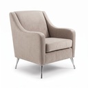 BUTACA DENVER 1 CUERPO 70X70 BOUCLE BEIGE