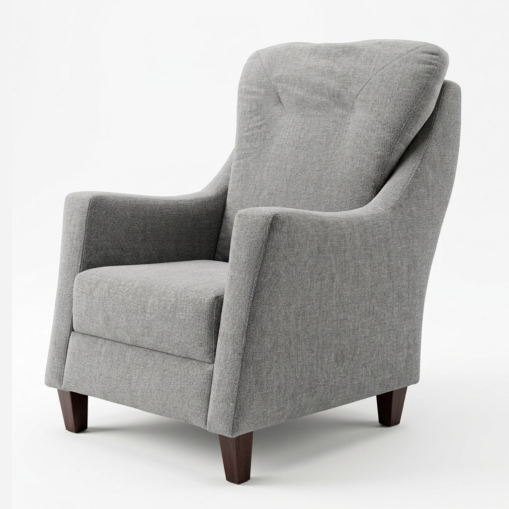 SOFA ESPERANZA 1 CUERPO 85X85 CM LINO GRIS 