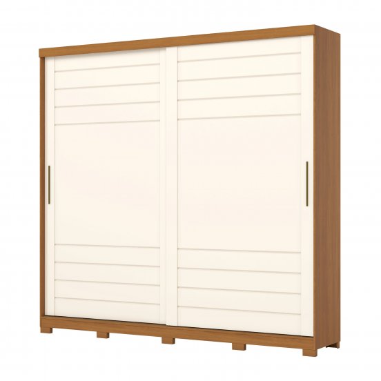 ROPERO HENN CAYMAN D337-221 2 PUERTAS CINAMOMO/OFF WHITE 