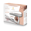 COMBO GA.MA SECADOR Y PLANCHA DE CABELLO ELEGANCE LED LINO 