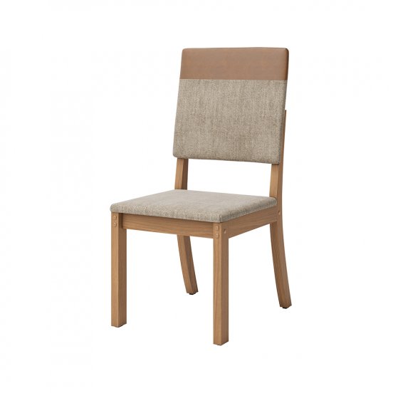 SILLA HENN MILLA PLUS X2 S37-535 NATURAL/CORANO CARAMELO/CREMA