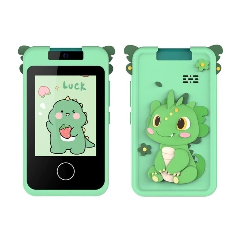 SMARTPHONE DE JUGUETE CON CAMARA AD-AC100 DINO VERDE 03413