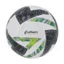 PELOTA DE FUTBOL N5 OUTDOORS PROFESSIONAL VOLT VERDE Y NEGRO PVC