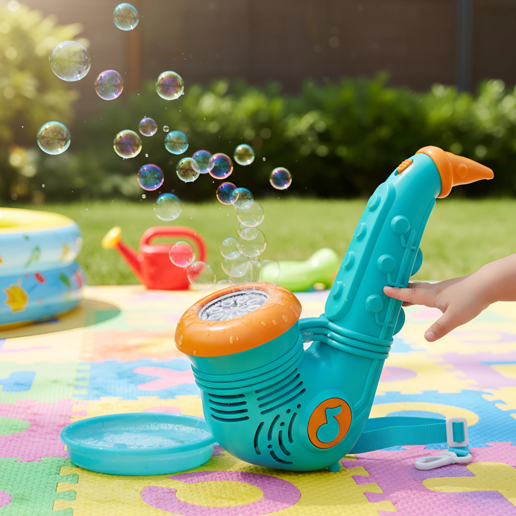 BURBUJERO SAXO CON CORREA P81608 AZUL 03399