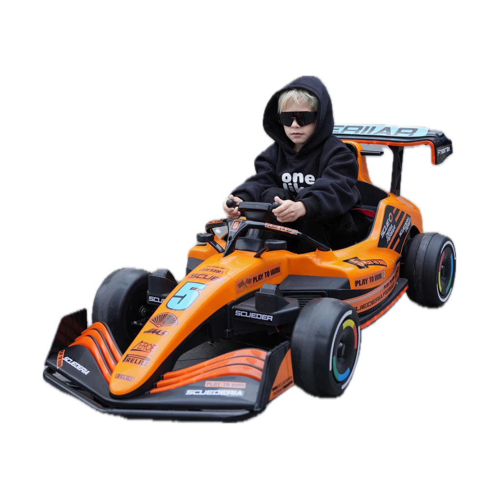 AUTO A BATERIA F1 SCUDERIA FERRARI NARANJA 03382