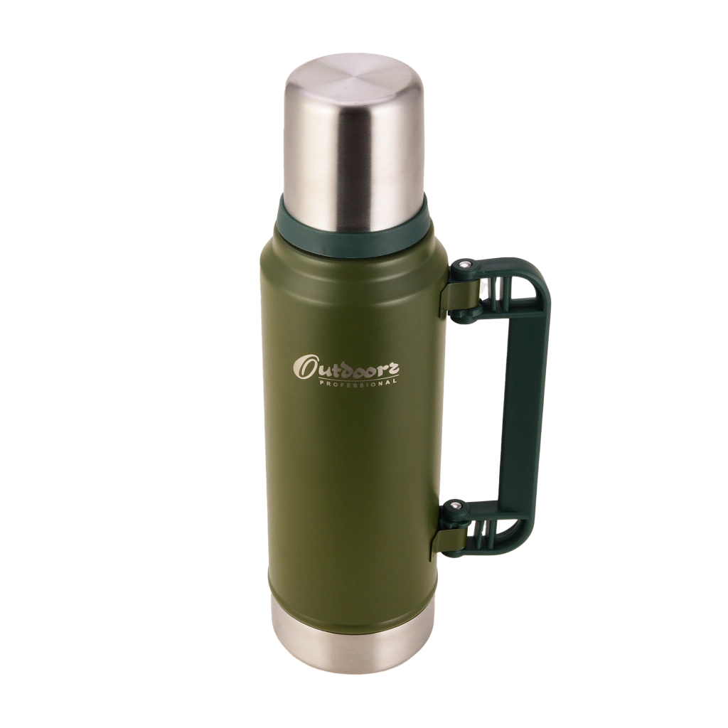 TERMO CLASSIC 1L OUTDOORS PROFESIONAL CON ASA VERDE