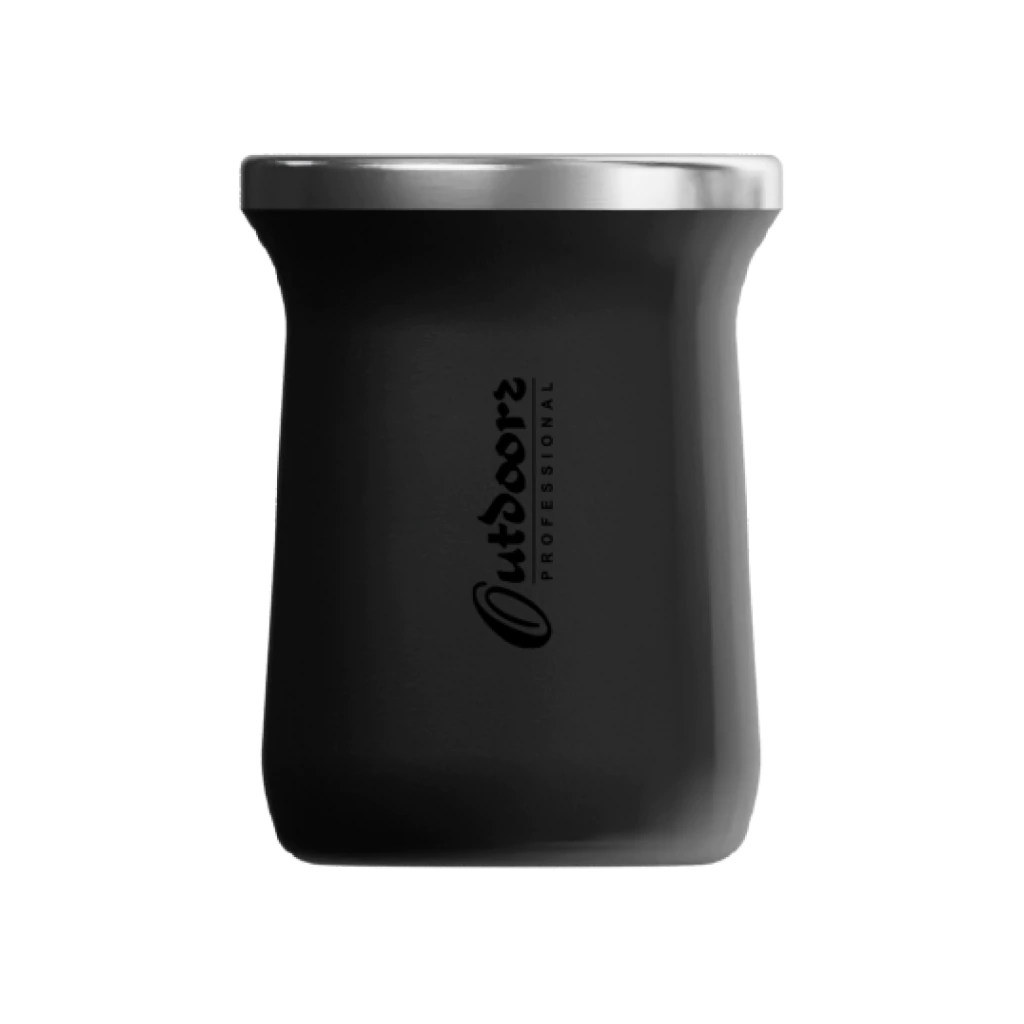 MATE MUG 192 ML OUTDOORS PROFESSIONAL OUTD2693 NEGRO 