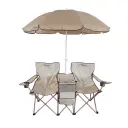 SET DE 2 SILLAS CON COOLER Y SOMBRILLA TANDEM ARENA 