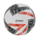 PELOTA DE FUTBOL N5 OUTDOORS PROFESSIONAL VOLT ROJO Y NEGRO 