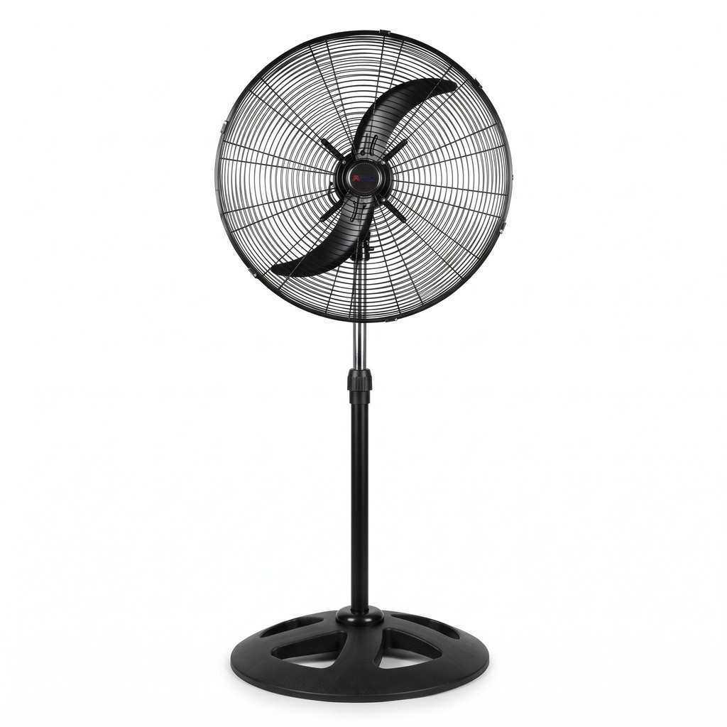 VENTILADOR DE PIE EVEREST A-26 EC 26" NEGRO 1370