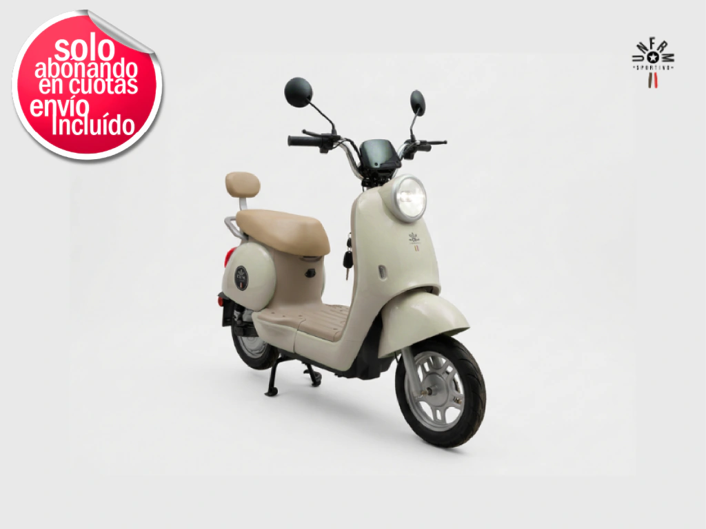MOTO ELECTRICA NAPOLES 500W BEIGE