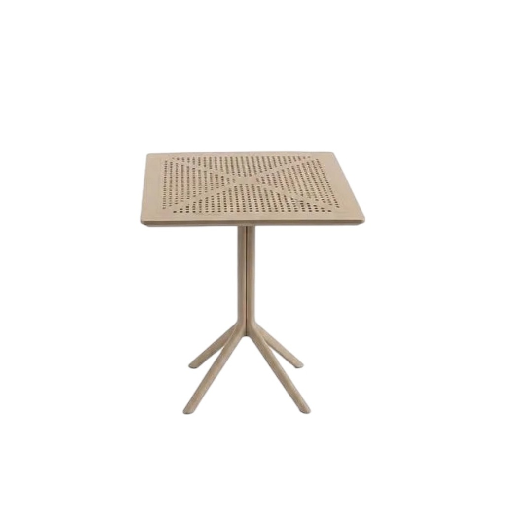 MESA DE JARDIN AMANDA A051 CUADRADA 80X80 BEIGE