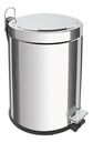 CESTO DE BASURA TRAMONTINA 94538/105 5 LT. C/PEDAL AC. INOX.
