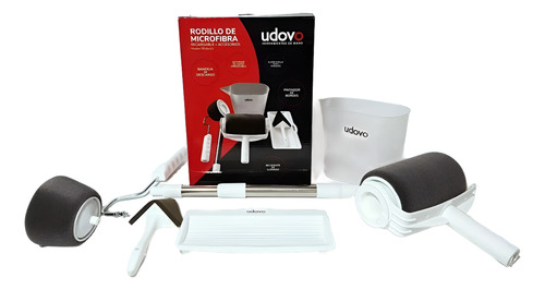 RODILLO DE MICROFIBRA UDOVO SRollerU1 RECARGABLE + ACC.