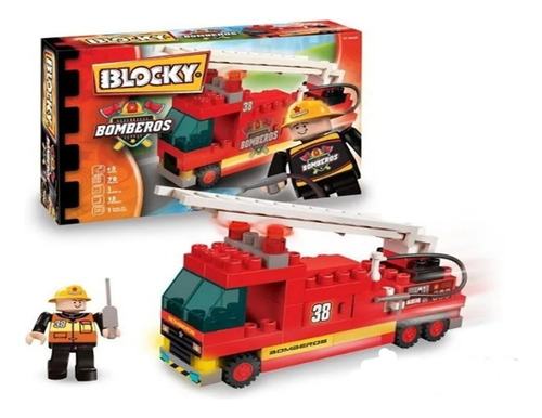 BLOCKY BOMBERO 85 PZAS 770650
