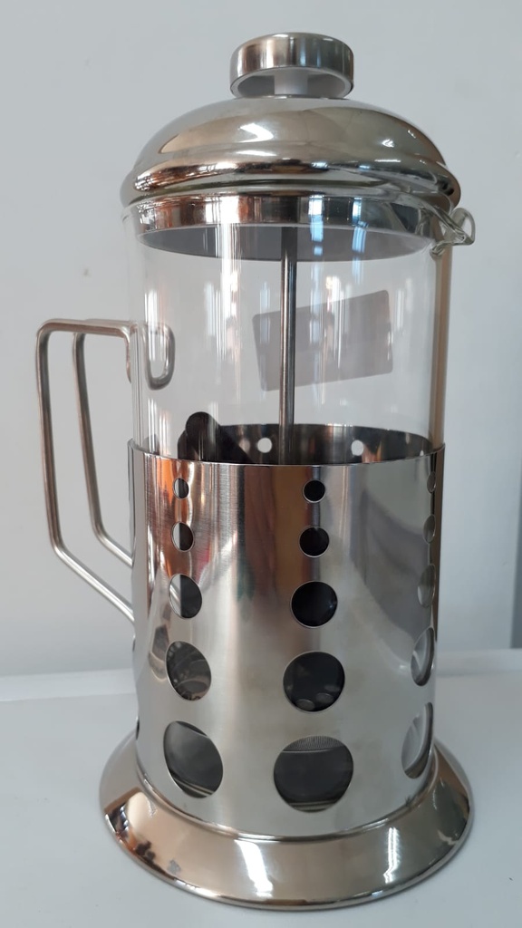 CAFETERA VID C/EMBOLO METAL 600 CC  2740