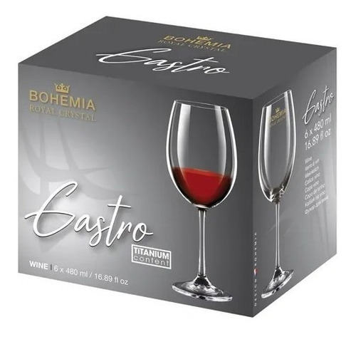COPA BOHEMIA X 6 VINO 480 CC 2585