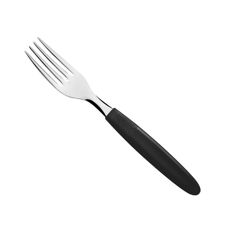 TENEDOR TRAMONTINA MGO NEGRO IPANEMA COD 3692