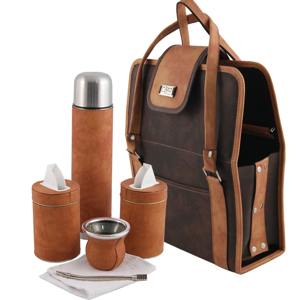 BOLSO NEW VIAJERO HABANO/CARAMELO P07508