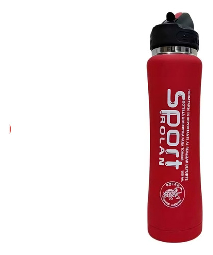 BOTELLA TERMICA SPORT 500ML FRIO-CALOR ROJO
