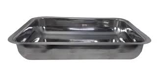 ASADERA  CAROL RECTAN ACERO 38 CM 7967
