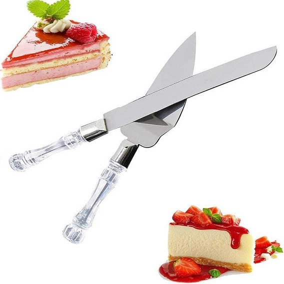 CUBIERTOS PARA TORTA X 3 M/ACRILICO 3123