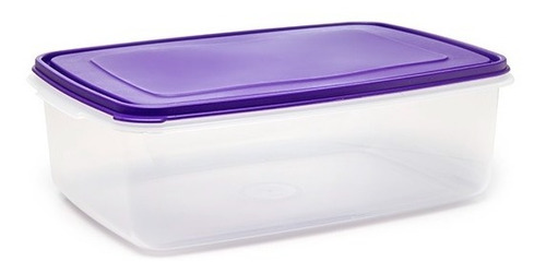 TAPPER HERMETICO RECTANGULAR NUVA 9,0 LTS 1847 VARIOS COLORES