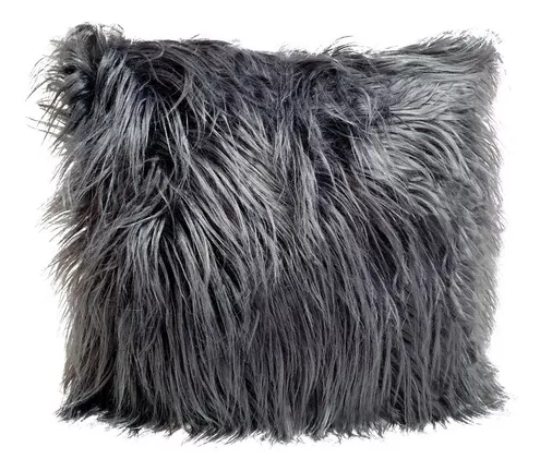FUNDA  PV PLUSH 45X45 GRIS 1014