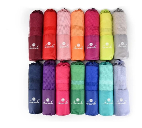 TOALLON AMARELLO SECADO RAPIDO 80X160 9021