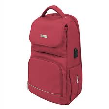 MOCHILA CARESTINO MATERNAL BERNA ROJO
