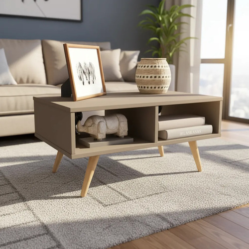 MESA DE CENTRO DL ESCANDINAVA DL 889 GRIS CUBANITA