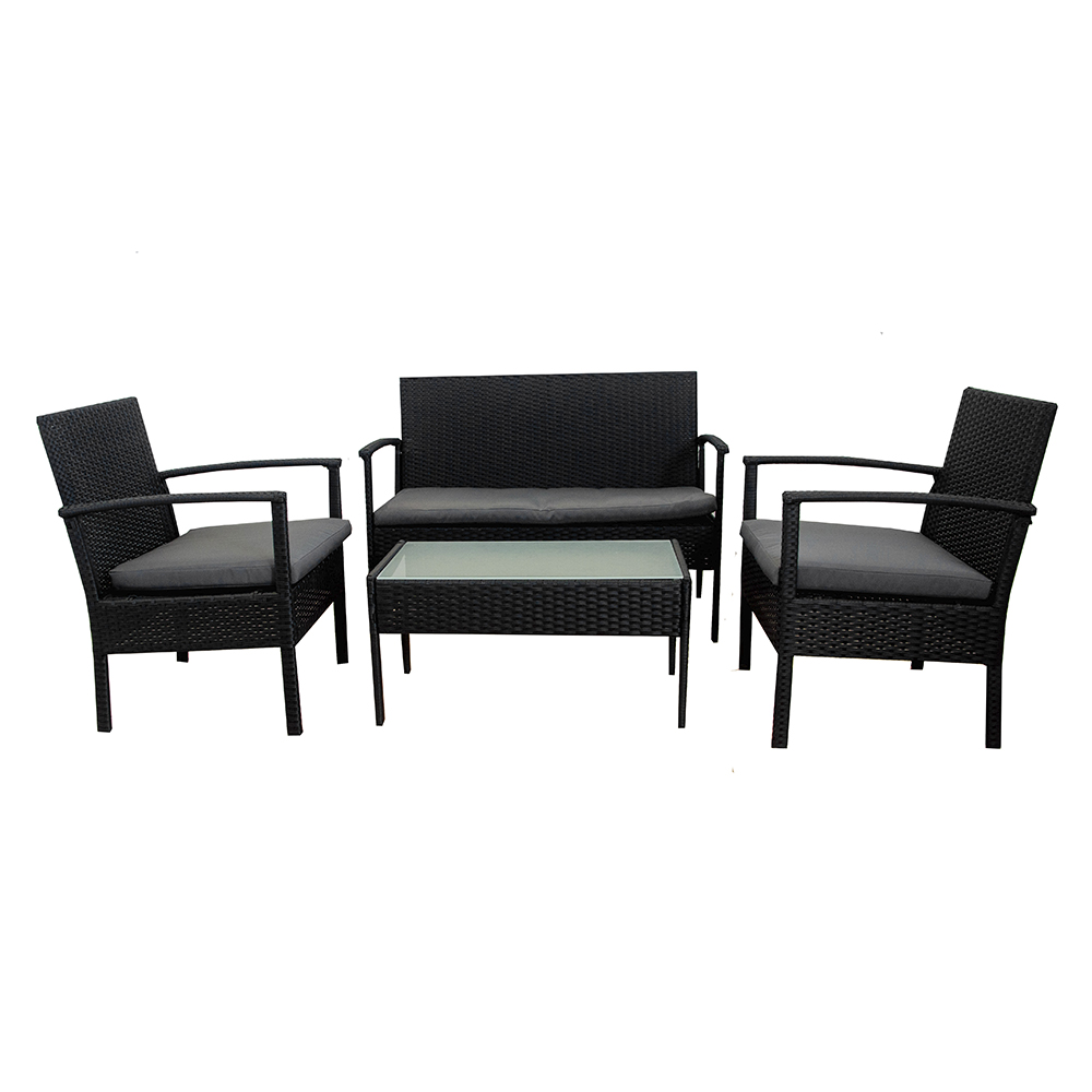 SET BAHAMAS RATTAN 2 X 1 MESA PRRA 21 GR