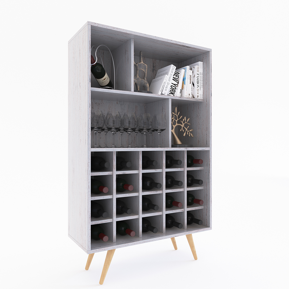 ESTANTERIA DL ESC C/BODEGA 2 ESTANTES DL 886 EN NB