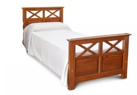 CAMA 0,80 PATRIA MONTERREY CAOBA 406001