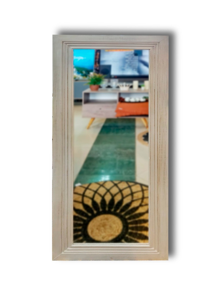 ESPEJO DE COLGAR 52,5 X 136,5 BLANCO
